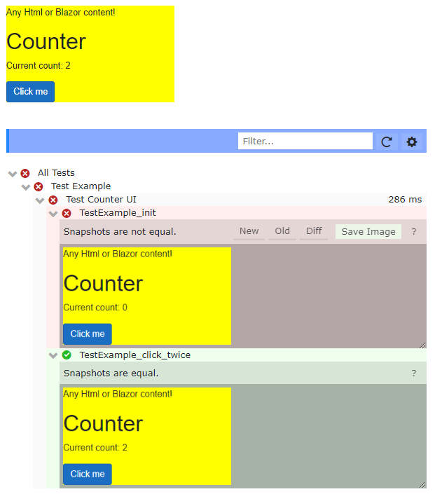 blazor ui testing and automation